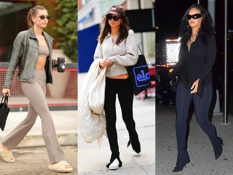 How to Style Flared Leggings Like a Supermodel