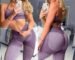 OLCHEE Workout Sets Seamless Yoga Leggings Bra