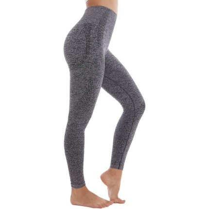 Awesome  $26.99  Fashion-Forward   Aoxjox Women's High Waist Workout Gym Vital Seamless Leggings Yoga Pants 24''