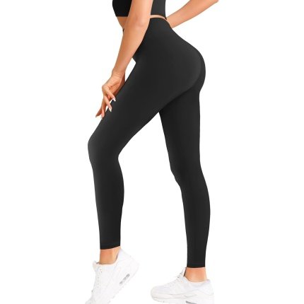 Deal of the Day   .99 Vibrant  Natural Feelings Buttercloud High Waisted Leggings for Women Ultra Soft Stretch Opaque Slim Yoga Leggings