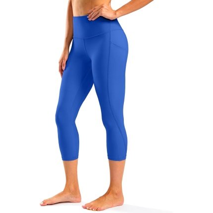 Deal of the Day   .99 Amazing  Workout Capri Leggings with Pockets for Women 21″ 23″ High Waist Buttery Soft Tummy Control Gym Athletic Yoga Pants