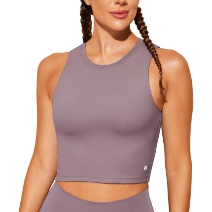 Deal of the Day   .00 Stylish  Natural Feelings Nudi Sports Bras for Women Removable Padded Yoga Tank Tops Sleeveless Fitness Workout Crop Tops