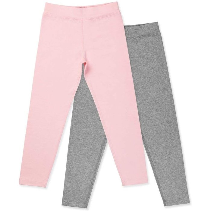 Deal of the Day   .00  Fashion-Forward   Lucky & Me | Kylie Organic Cotton Girls Leggings | 2-Pack