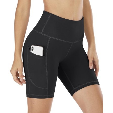 Discount   .99  Ethical   IUGA Biker Shorts Women 6″ Workout Shorts Women with Pockets High Waisted Yoga Running Gym Spandex Compression Shorts