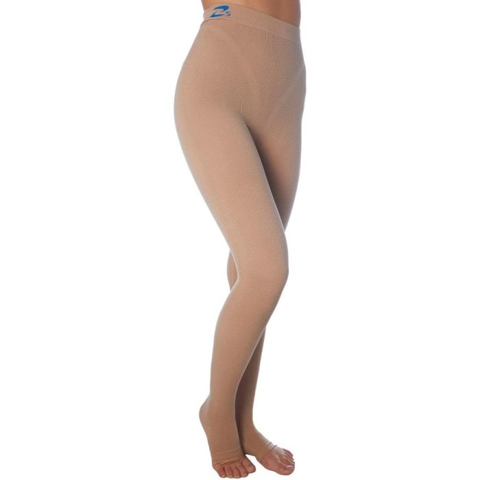 Discount   .95  Comfortable  CzSalus Lipedema Lymphedema, POTS Support high Compression Leggins (K2=25-30 mmHg) – (Nude, S)