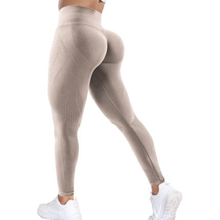 Save  $17.49  Fashion-Forward   Amplify Scrunch Butt Lifting Leggings for Women Seamless Leggings Workout Leggings High Waist Tummy Control Yoga Pants