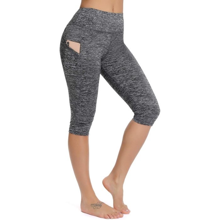 Shop now  .99 Stylish  FITTOO Women’s Yoga Capris Leggings Pockets Workout Pants