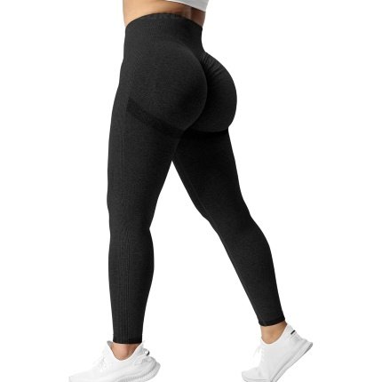 Shop now  .99  Fashion-Forward   YEOREO Scrunch Butt Lift Leggings for Women Workout Yoga Pants Ruched Booty High Waist Seamless Leggings Compression Tights