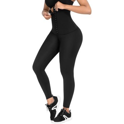 Shop now  .99  Comfortable  FeelinGirl Leggings for Women Tummy Control Corset Waist Trainer Thigh Slimming High Waisted Compression Yoga Pants